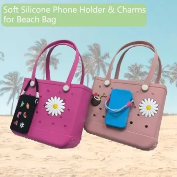 Chic Silicone Phone Holder for Bogg Bag Organizer