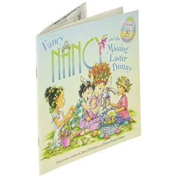 Fancy Nancy Missing Bunny Book for Kids - Easter Fun