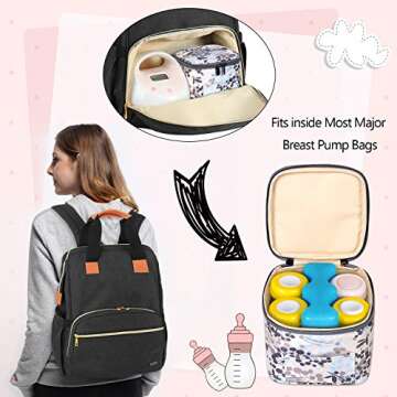 Teamoy Breastmilk Cooler Bag for Working Moms