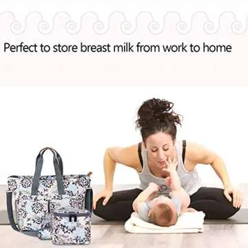 Teamoy Breastmilk Cooler Bag for Working Moms