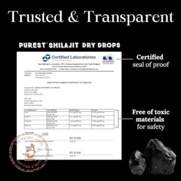 Pure Himalayan Shilajit Dry Drops for Energy & Immunity