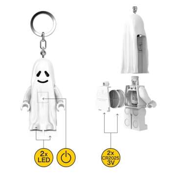 LEGO Monster Fighters Ghost Keychain Light for Kids