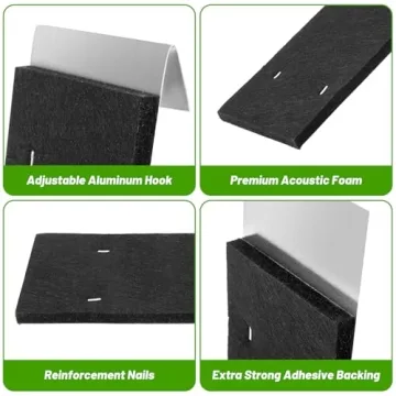 Verdanzia Gutter Noise Dampener, 4 Pack for Quiet Rain