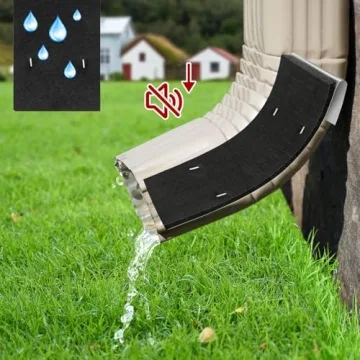 Verdanzia Gutter Noise Dampener, 4 Pack for Quiet Rain