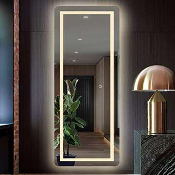 NeuType LED Mirror with Touch Control & Anti-Fog Function