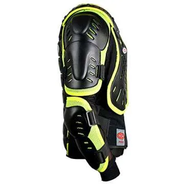 PERRINI Green Full Body Armor Jacket for Motorcyclists