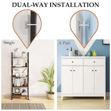 Furniture Anchors 30 Pack - Baby Proof Your Home Safely