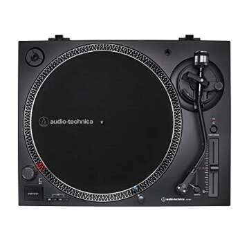 Audio-Technica AT-LP120XUSB-BK Turntable for Vinyl Lovers