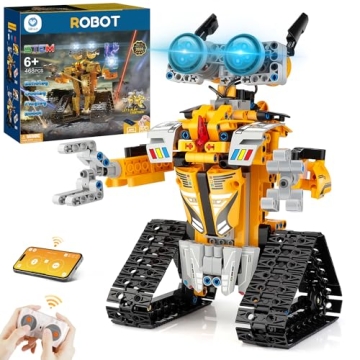 Sillbird STEM Remote & App Controlled Wall Robot Kit for Kids Ages 8-13