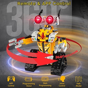 Sillbird STEM Remote App Controlled Wall Robot Building Kit
