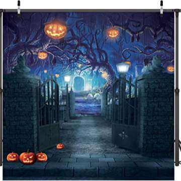 Dudaacvt Halloween Photo Background for Spooky Fun
