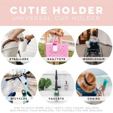 Stylish Ryan & Rose Cutie Holder for Universal Strollers