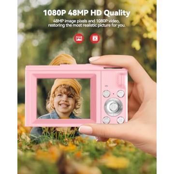 FHD 1080P Kids Digital Camera with 16X Zoom