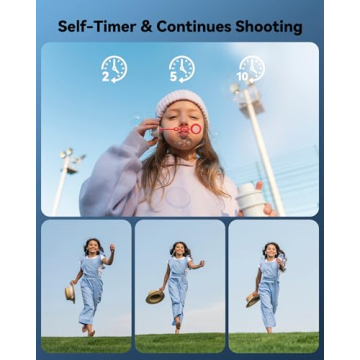 FHD 1080P Kids Digital Camera with 16X Zoom