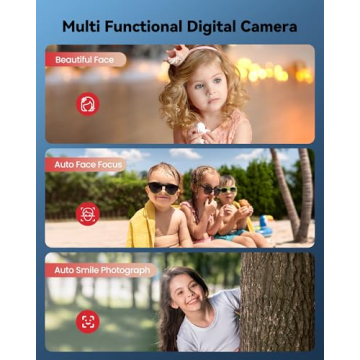 FHD 1080P Kids Digital Camera with 16X Zoom