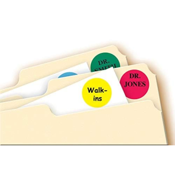 Avery Removable Color-Coding Labels - Assorted Colors, 1008 Labels