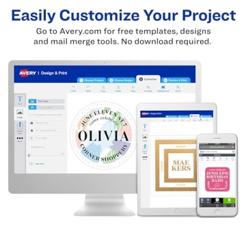 Avery Removable Color-Coding Labels - Assorted Colors, 1008 Labels