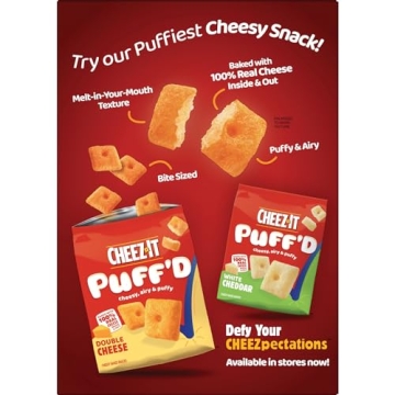 Cheez-It Extra Cheesy Crackers in Family Size Box