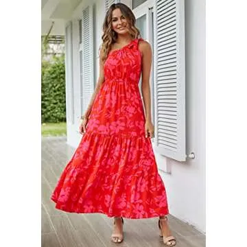 PRETTYGARDEN Women's Floral Maxi Dress for Summer Style