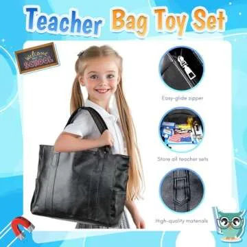 Loscola Pretend Play School Set for Kids - Creative Teacher Kit