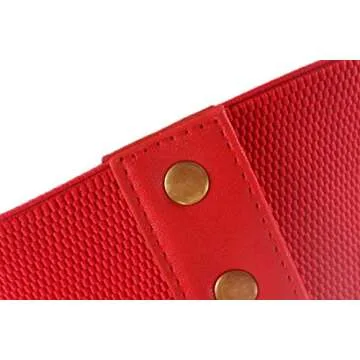 Alivila.Y Womens Leather Steampunk Waist Belt Corset