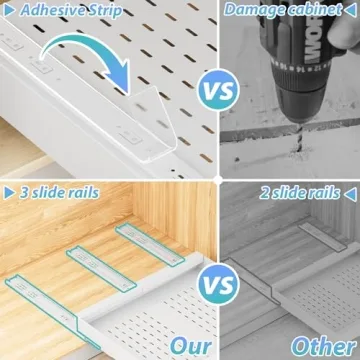 OVICAR Expandable Drawer - Organize Your Home Effortlessly