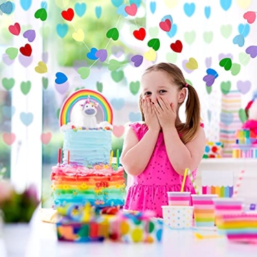 Charming Heart Garlands for Birthdays and Weddings