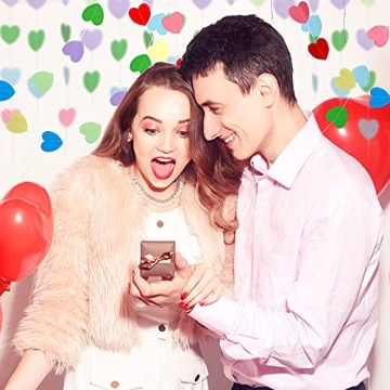 Charming Heart Garlands for Birthdays and Weddings