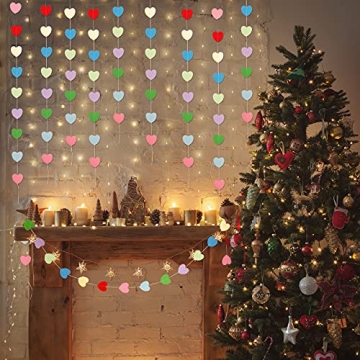 Charming Heart Garlands for Birthdays and Weddings