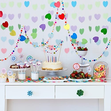 Charming Heart Garlands for Birthdays and Weddings