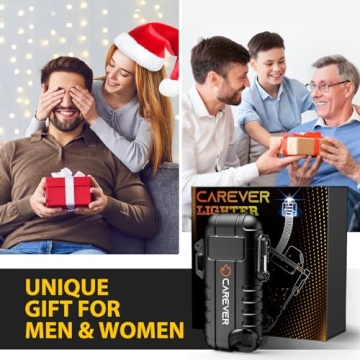 CAREVER Electric Lighter - Waterproof, Rechargeable, Versatile