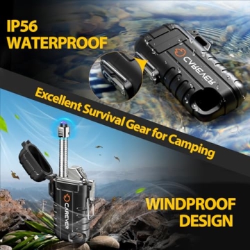 CAREVER Electric Lighter - Waterproof, Rechargeable, Versatile
