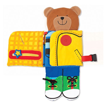 Melissa & Doug Soft Activity Book for Baby Adventures