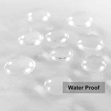 Shower Curtain Liner with Weighted Magnets - Heavy Duty PEVA