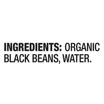 Westbrae Natural Organic Black Beans in 25 Oz Cans - 12 Pack