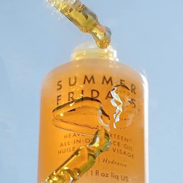 Summer Fridays Heavenly Sixteen All-In-One Face Oil - Hydrating Facial Oil with a Restorative Blend of 16 Non-Comedogenic Oils to Help Condition and Plump Skin (1 Fl Oz)