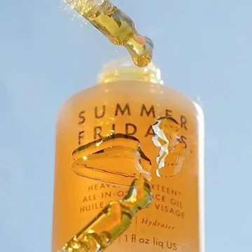 Summer Fridays Heavenly Sixteen All-In-One Face Oil - Hydrating Facial Oil with a Restorative Blend of 16 Non-Comedogenic Oils to Help Condition and Plump Skin (1 Fl Oz)