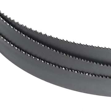 Imachinist 62 inch Bi-Metal Band Saw Blade for Soft Metal
