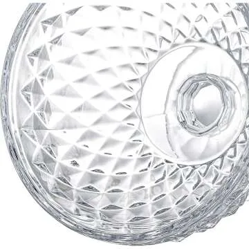 ZOOFOX Vintage Glass Dessert Bowl Set of 6