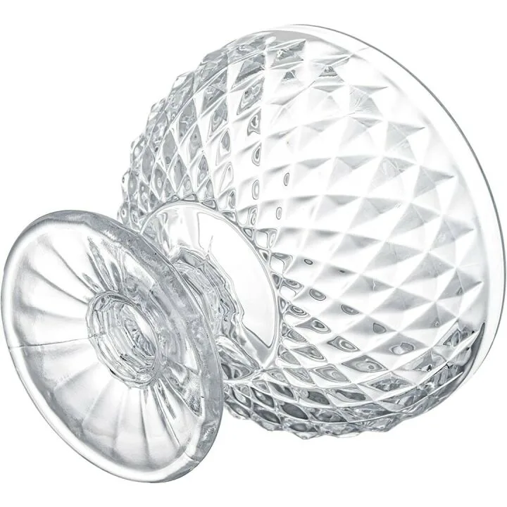 ZOOFOX Vintage Glass Dessert Bowl Set of 6