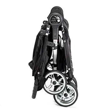 Baby Jogger City Mini Double Stroller - 2016 | Compact, Lightweight Double Stroller | Quick Fold Baby Stroller, Black/Gray