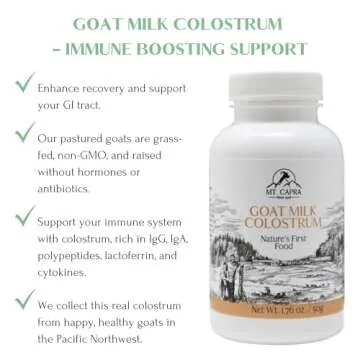 MT. CAPRA Goat Milk Colostrum for Immune Health