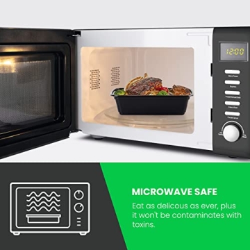 WGCC Meal Prep Containers 10 Pack BPA-Free 32oz Storage