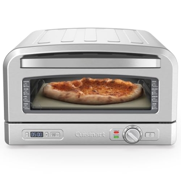 Cuisinart Indoor Pizza Oven – Bake 12” Pizzas in Minutes – Portable Countertop Pizza Oven – ...