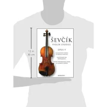 Sevcik Violin Studies Opus 9 Double-Stopping Techniques
