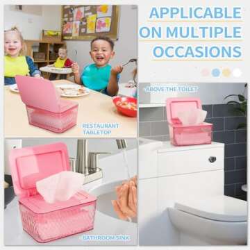 Whiidoom Wipes Dispenser for Convenient One-Handed Use