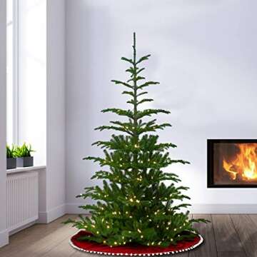 National Tree Company 'Feel Real' Pre-lit Artificial Christmas Tree | Includes Pre-strung White Ligh...