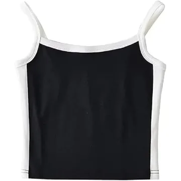 Chic Faretumiya Women Strappy Square Neck Tank Top