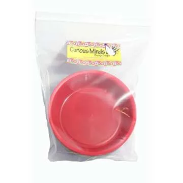 Curious Minds Busy Bags 6 Jumbo Color Sorting Bowls for Preschool and Early Childhood Education - Color Learning Toy - Sorting Tray