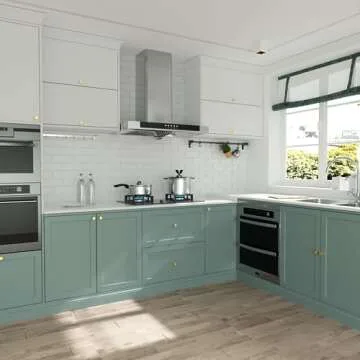 homdiy Matte Gold Cabinet Knobs – Elegant Drawer Handles